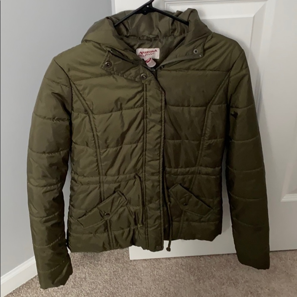 Olive green jacket